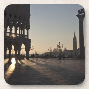 Dessous-de-verre Lever de soleil sur la Plaza San Marco