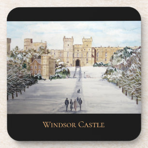 Dessous-de-verre L'hiver au château de Windsor par Farida Greenfiel