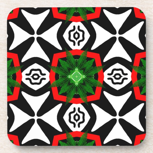 Dessous-de-verre Libérez l'herbe_ (Devant)