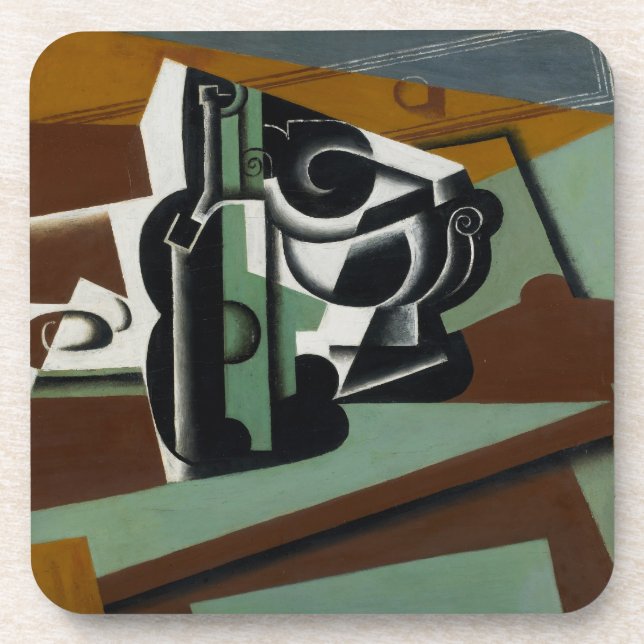 Dessous-de-verre Life toujours, 1917 (huile sur le panneau) (Devant)