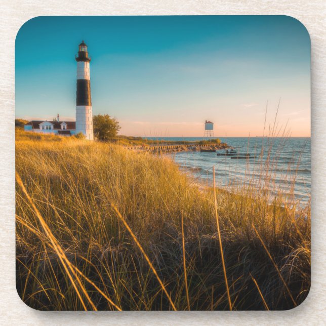 Dessous-de-verre Lighthouses | Big Sable Lighthouse Ludington (Devant)