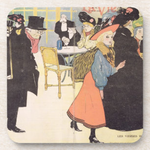 Dessous-de-verre L'illustration de couverture pour la "La luttent
