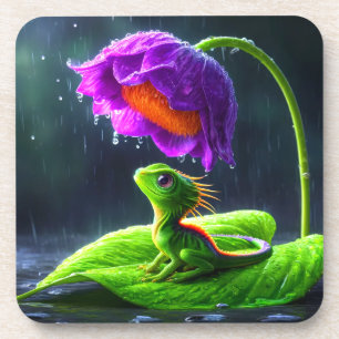 Dessous-de-verre Lizard Art