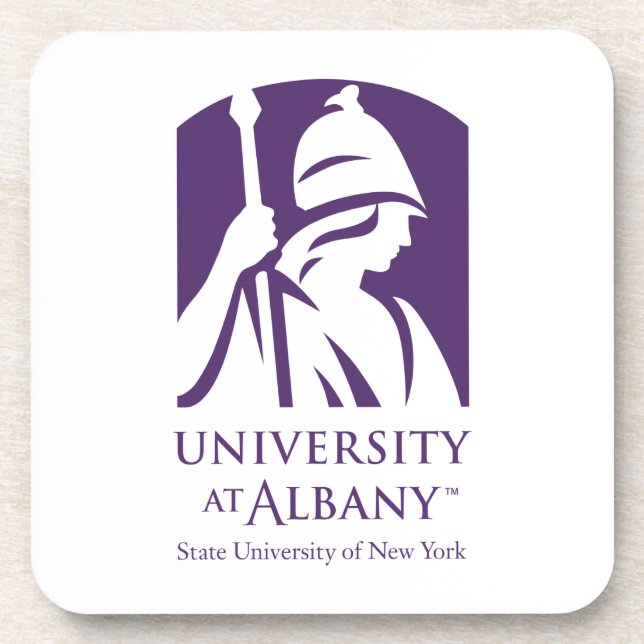 Dessous-de-verre Logo de l'Université d'Albany (Devant)