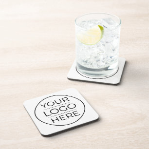 Dessous-de-verre Logo de marque d'entreprise moderne
