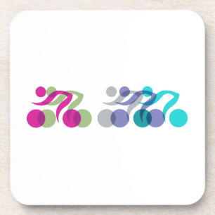 Dessous-de-verre Logo du cool Bikers