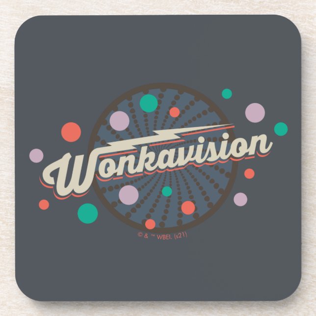 Dessous-de-verre Logo Wonkavision (Devant)
