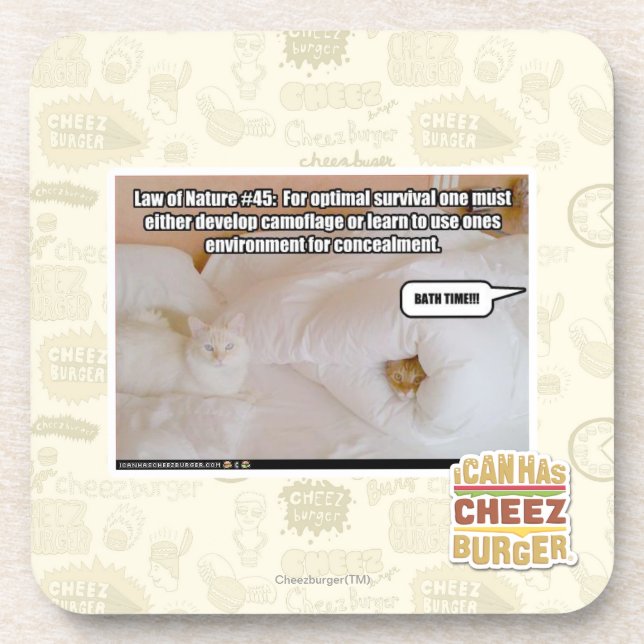 Dessous-de-verre Loi de la nature #45 (Devant)