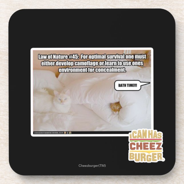 Dessous-de-verre Loi de la nature #45 (Devant)