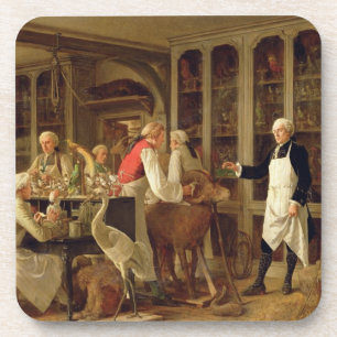 Dessous-de-verre Louis Jean Marie Daubenton (1716-99) dans son