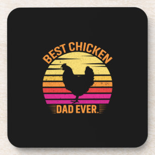 Dessous-de-verre Louvain de poulet   Meilleur papa de poulet jamais
