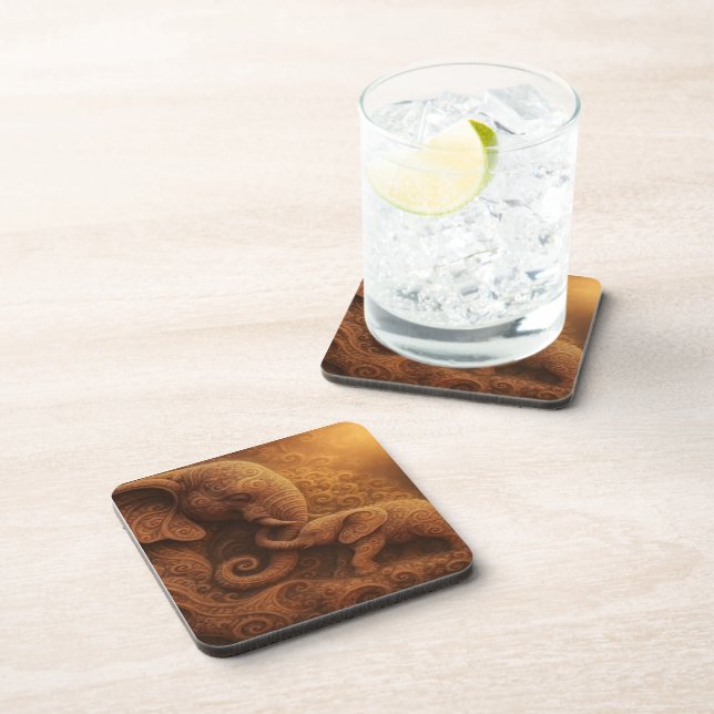 Dessous-de-verre Loving Embrace Beverage Coaster (Côté Droit)