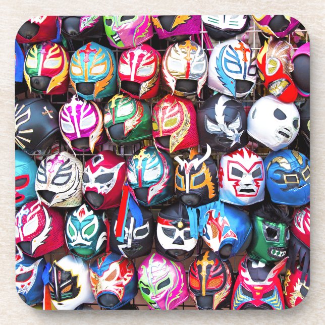 Dessous-de-verre Lucha Libre (Devant)