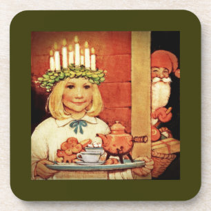 Dessous-de-verre Lucia Karin et la Nisse