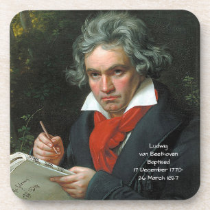 Dessous-de-verre Ludwig van Beethoven, 1820