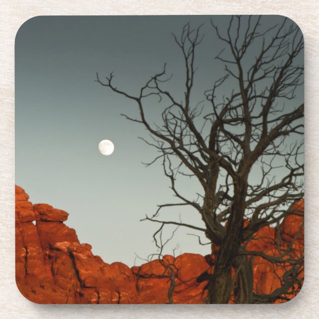 Dessous-de-verre Lune mauvaise (Devant)