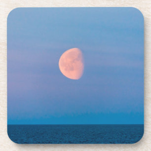 Dessous-de-verre Lune sur la mer de Béring   Russie Extrême-Orient