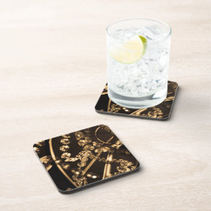 Dessous-de-verre Lustre Sepia Crystal