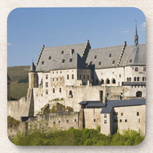 Dessous-de-verre Luxembourg, Vianden. Château de Vianden (construit