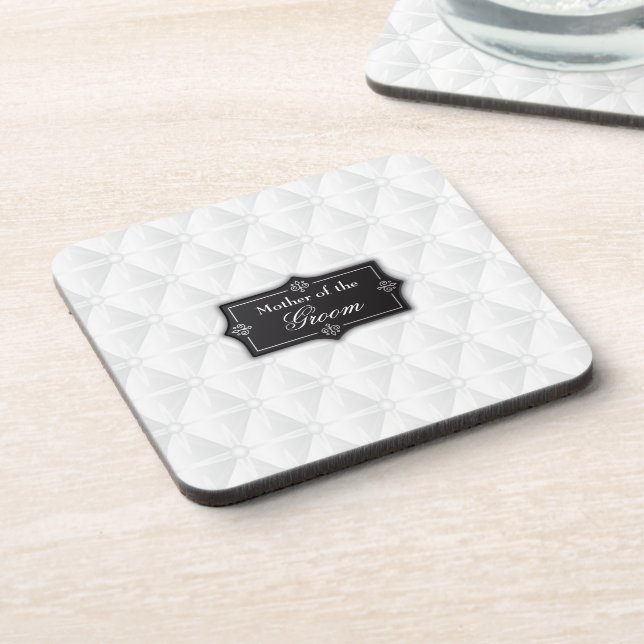 Dessous-de-verre Luxuriante Mère du Mariage de chambre | Dessous-de (Côté gauche)