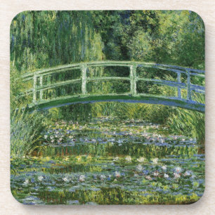 Dessous-de-verre Lys à eau Claude Monet et pont japonais