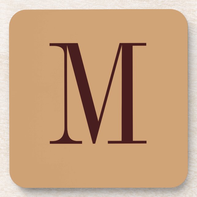 DESSOUS-DE-VERRE "M" (Devant)