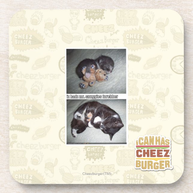 Dessous-de-verre M. snuggies forebber de hadz d'iz (Devant)