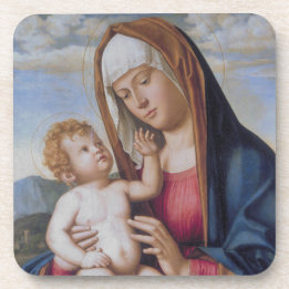 Dessous-de-verre Madone et Enfant