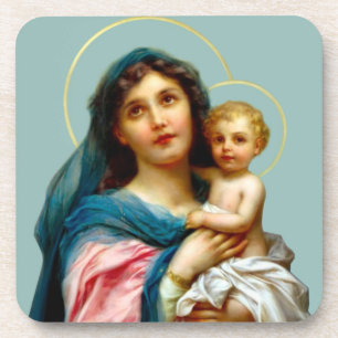 Dessous-de-verre Madone et Enfant