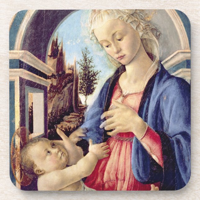 Dessous-de-verre Madonna et enfant (panneau) 2 (Devant)
