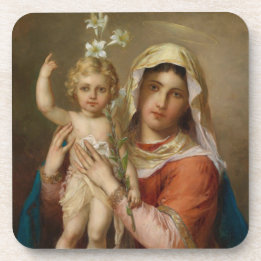 Dessous-de-verre Madonna et l'enfant
