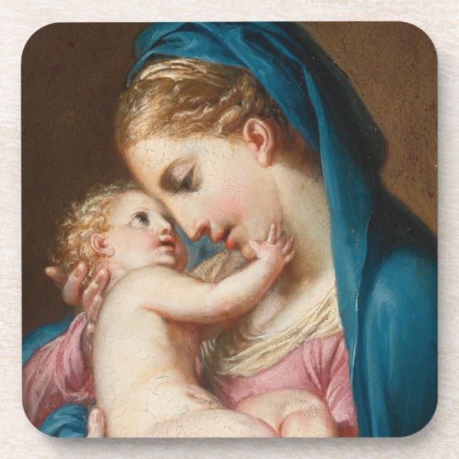 Dessous-de-verre Madonna et l'enfant (Devant)