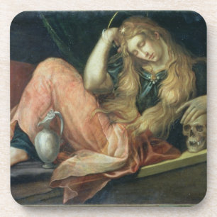 Dessous-de-verre Magdalene (huile sur la toile)
