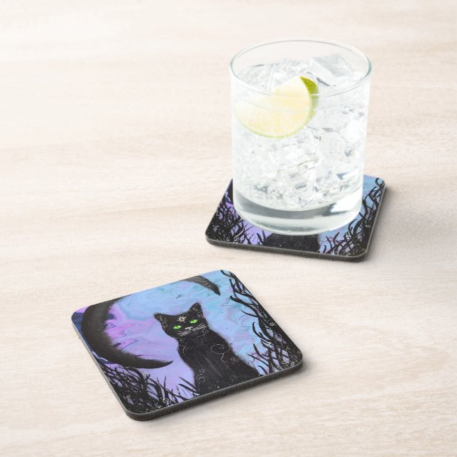 Dessous de verre - Magie noire (Côté Droit)