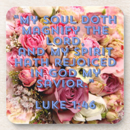 Dessous-de-verre Magnificat Luke 1:46