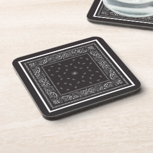Dessous-de-verre Magnifique maison Motif noir et blanc moderne