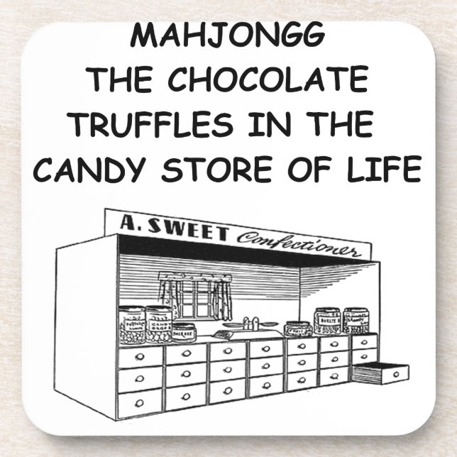 DESSOUS-DE-VERRE MAHJONG (Devant)