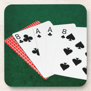 Dessous-de-verre Mains de poker - Mains de l'homme mort