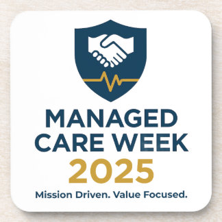 Dessous-de-verre Managed Care Week 2025 - Plastic Coaster Set