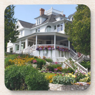 Dessous-de-verre Manoir West Bluff sur l'île Mackinac, Michigan