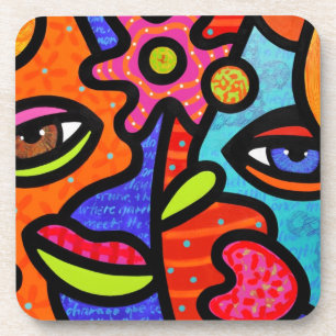 Dessous-de-verre "Marché de fleur "