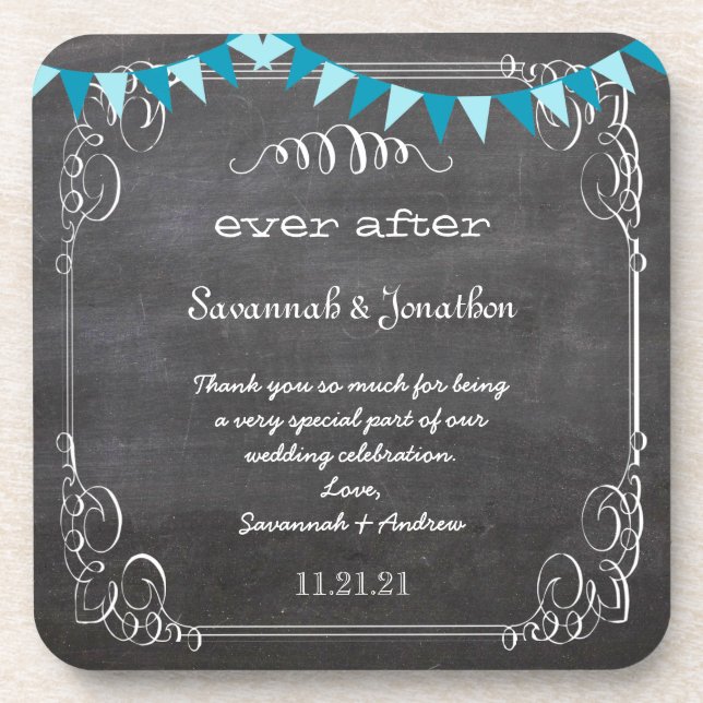 Dessous de verre Mariage de mariée et de mariée en (Devant)