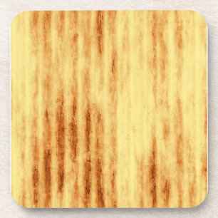 Dessous-de-verre Marques Brown sur le jaune