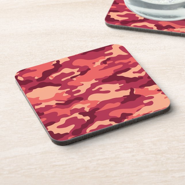DESSOUS-DE-VERRE MARTIAN DESERT CAMO / CAMOUFLAGE DAZZLE MOTIF (Côté gauche)