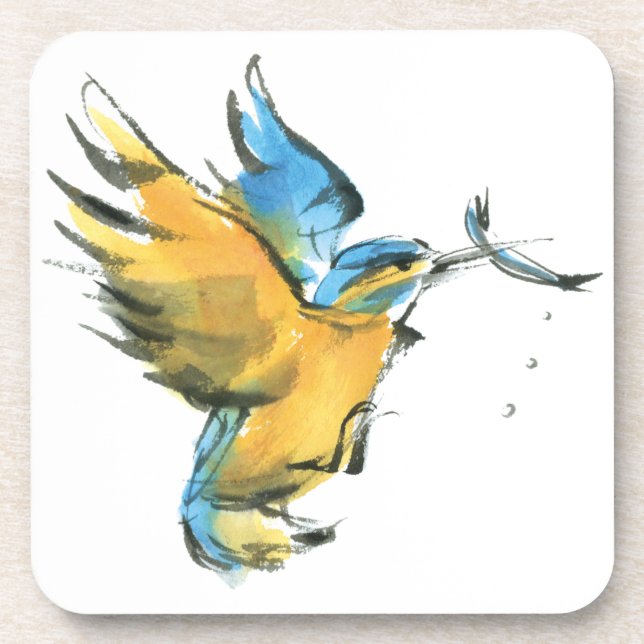 Dessous-de-verre Martin-pêcheur (Devant)