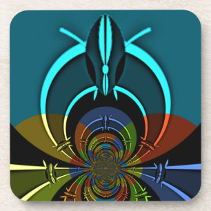 Dessous-de-verre Masaï couleurs Hakuna Matata