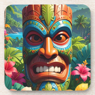 Dessous-de-verre Masque Tiki