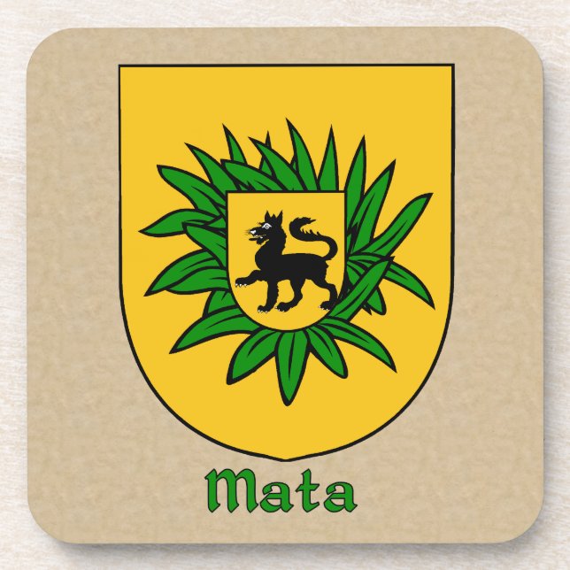 Dessous-de-verre Mata Family Shield (Devant)