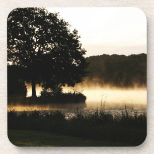 Dessous-de-verre Matin Lake Scene coastère