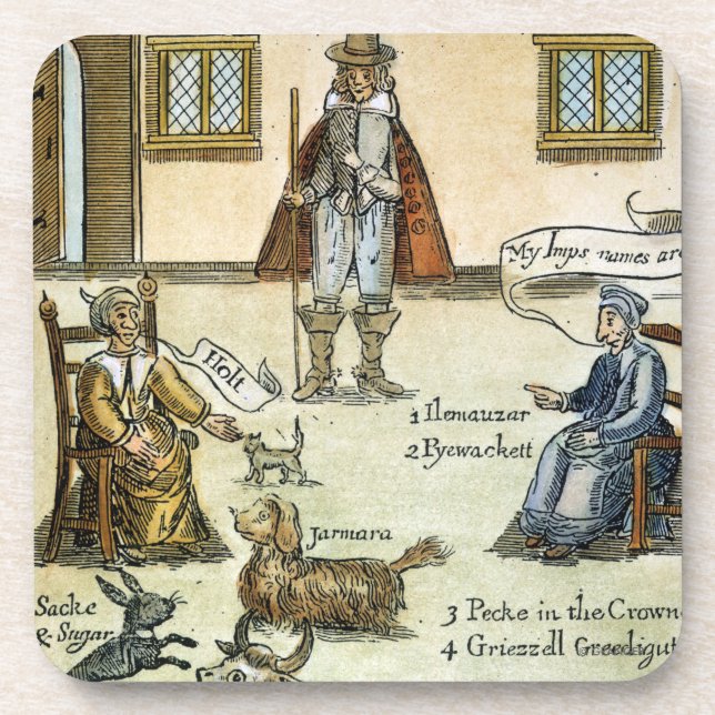 Dessous-de-verre Matthew Hopkins (D 1647) (Devant)